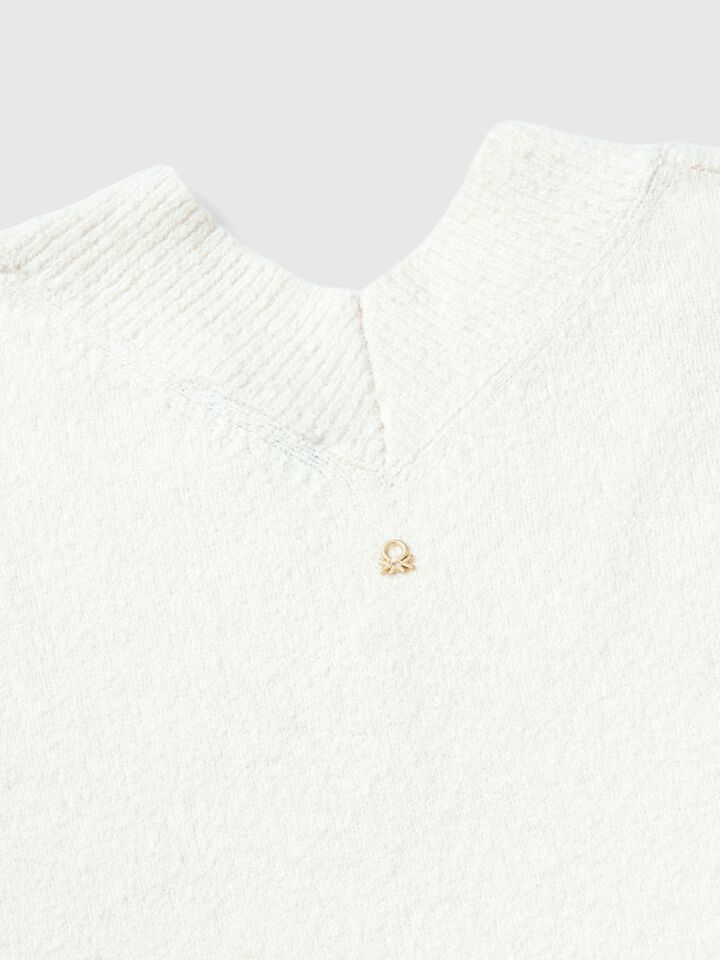 V NECK SWEATER L/S Mujer image number 6